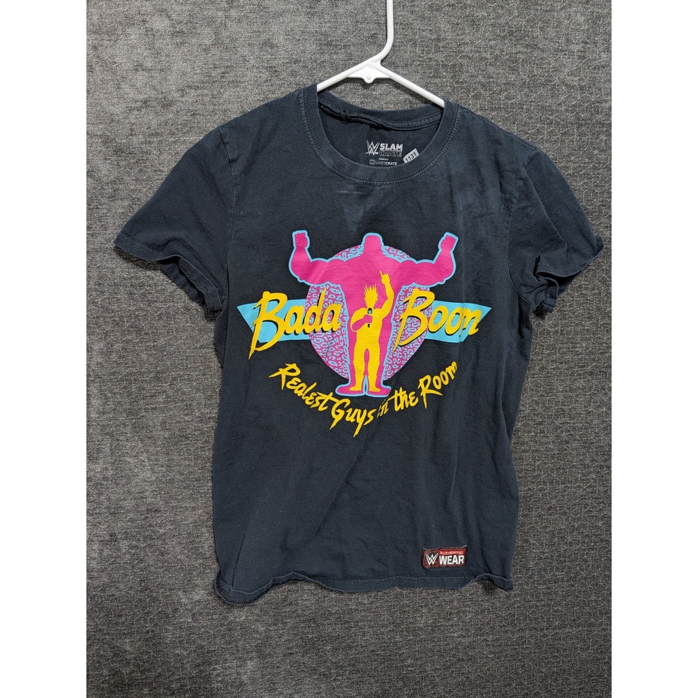 WWE Slam Crate Bada Boom Realest Guys in the Room T-Shirt Black Small Enzo Cass